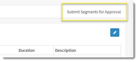 Submit for approval button